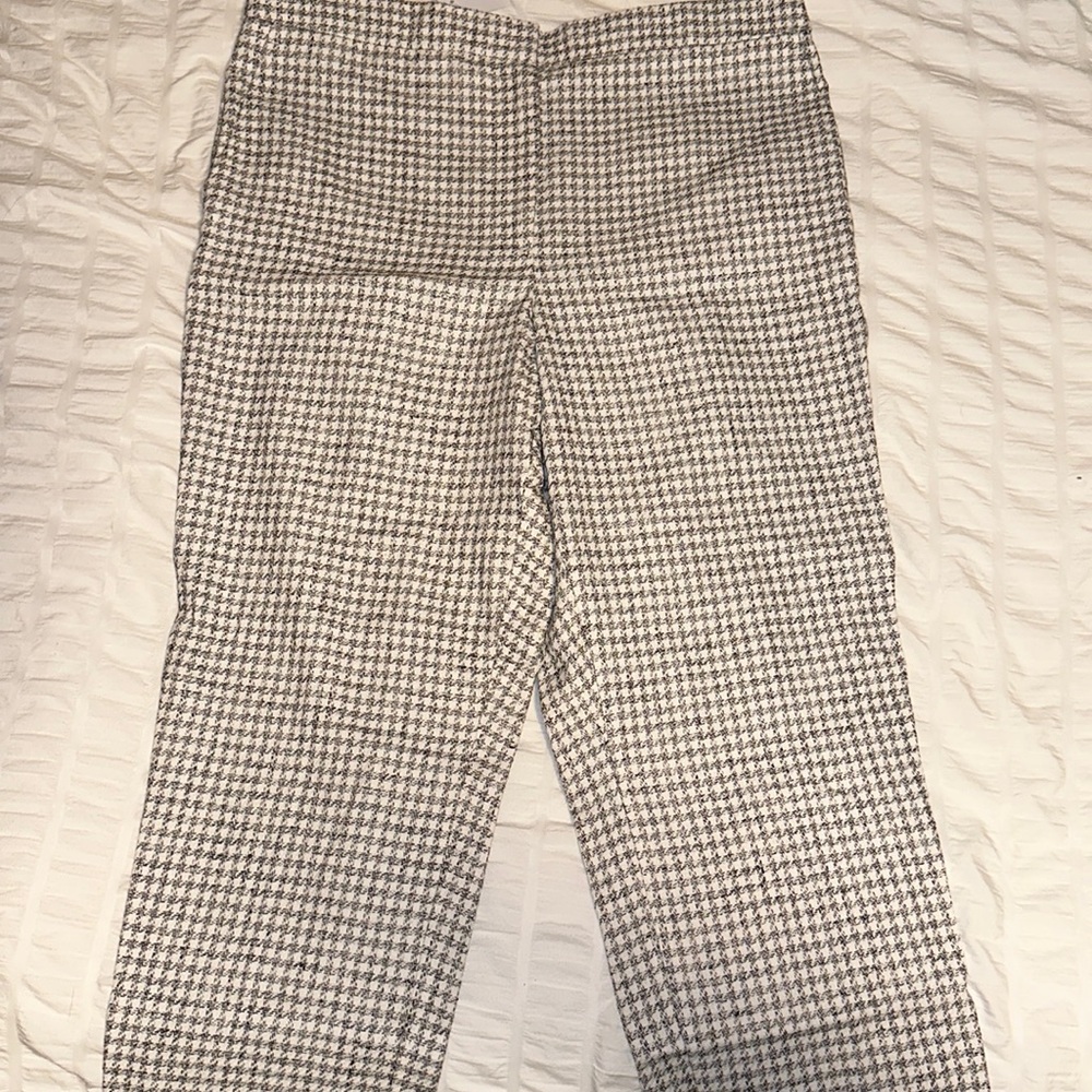 Ann Taylor Houndstooth Ankle Pant